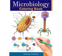 Anatomy Academy Microbiology Coloring Book (Tascabile)
