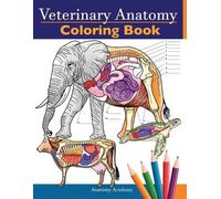 Anatomy Academy Veterinary Anatomy Coloring Book (Tascabile)