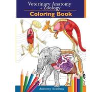 Anatomy Academy Veterinary & Zoology Coloring Book (Tascabile)