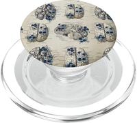 Anatomy Brain Vintage Textbook Diagrams Neuroscience Graphic PopSockets PopGrip per MagSafe