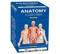 Anatomy Flash Cards: A Quickstudy Reference & Study Tool - 300 Cards