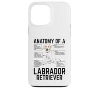 Anatomy Of A Labrador Retriever Custodia per iPhone 13 Pro Max