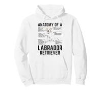 Anatomy of A Labrador Retriever Felpa con Cappuccio