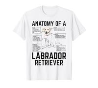 Anatomy of A Labrador Retriever Maglietta
