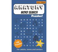 Anatomy Word Search Puzzles: Anatomy Word Search Puzzles Book: Word Search Puzzles with Easy to read print about Anatomy, Human Anatomy, Physiology ... Gift for adults, students, senior and more
