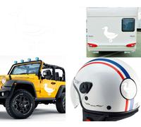 Anatra, Adesivo In Vinile Versione V3 XS.