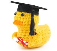 Anatra con diploma e cappello da dottore, Pocket Hug Felice Anatra Regali positivi per ABI Bachelor Master Dottore Festa di Laurea C25
