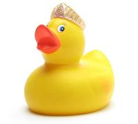 Anatra da bagno principessa, motivo: papera, lunghezza: 7,5 cm