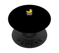 Anatra di gomma Ducky Duckie Mamma Mamma Anatra PopSockets PopGrip Adesivo
