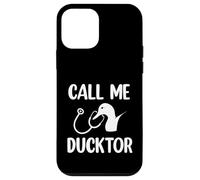 Anatra divertente: Chiamami Ducktor per gli amanti delle anatre Custodia per iPhone 12 mini