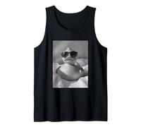 Anatra Fresca con Occhiali da Sole Animale Giocattolo Photo Booth Canotta