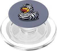 Anatra in gomma Zebra PopSockets PopGrip per MagSafe