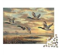 Anatra in volo Puzzles 1000 Pezzi In puzzle A Rompicapo in Cartone, Un Set Di Puzzle A Rompicapo Per Relax E Meditazione, Ideale Per Puzzle Di Decorazione Bellissimo, Attiv
