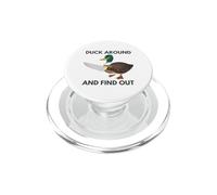Anatra intorno e scopri divertente anatra meme PopSockets PopGrip per MagSafe