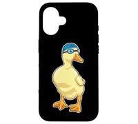 Anatra Nuotare Occhialini da nuoto Sport acquatici Custodia per iPhone 16