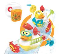 Anatra per Bagnetto con Accessori Yookidoo Jet Duck Create Firefighter 40172