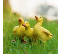 Anatra Piccoli Animali in Resina Statuina Per Decorazioni La Casa