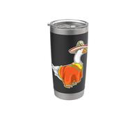 Anatra Sombrero Poncho Bicchiere termico in acciaio inox doppia parete