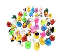 Anatre Assortite - Giocattolo e Colorato | Anatre di Gomma Fresche per la Festa di Compleanno della Doccia, Gomma del Bagno per la Festa della Piscina Spiaggia Estiva