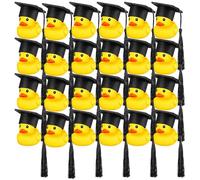 Anatre Di | Mini Anatre Di Laurea con Cappello Di Flessibile | Giocattoli Divertenti Da Bagno E Regalo Per La Cerimonia Diploma Di Compleanno Decorazione Del Partito Tema Studente