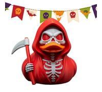 Anatre gotiche - Decorazione da tavolo con statua di anatre scheletriche, oggetti da collezione | pregevole fattura, regalo stupefacente, cruscotto auto per Halloween, decorazione della casa