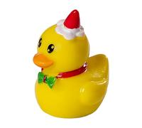 Anatre in miniatura, mini anatre natalizie in resina, decorazione da scrivania a forma di animali, decorazione per torte, bagno, paesaggio