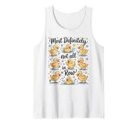 Anatre Non Tutte in Fila - Divertente Design ADHD Mom Chaos Canotta