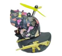 Anatre per cruscotto auto, campana per bicicletta Cool Glasses