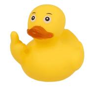 Anatroccia in gomma bagno. Anatri in gomma. Anatroccia auto. Resistente all'acqua e allo sporco, ideale per il bagno del bambino, a partire da 6 mesi. Certificato UE. (Dito Duckle)