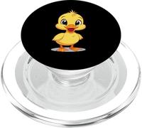 Anatroccolo Giallo Cartoon Illustrazione Animale PopSockets PopGrip per MagSafe