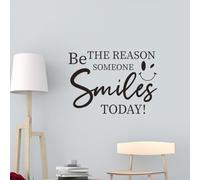 ANATTASOUL Essere la Ragione Adesivo Murale Wall Stickers Adesivi Murali Decorazione interni Wall Sticker Adesivo da Muro per Camera da Letto Soggiorno TV Sfondo