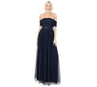 Anaya with Love Maxi Abito da Donna con Spalle Scoperte e Cintura, Stile Impero, per Matrimoni, Ospiti, Balli, Serate, Damigelle d'Onore