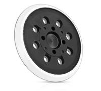 ANBEEISS Platorello Abrasivo 125 mm, 8 Fori, Gancio e Loop | Platorelli rotondi, compatibile con Bosch PEX 300 AE, PEX 400 AE, per Levigatrice Eccentrica
