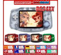 ANBERNIC NUOVA console di gioco retrò RG34XX con scheda TF 32G Console di gioco portatile Schermo IPS da 3,4 pollici Batteria da 3500 mAh Uscita HDMI