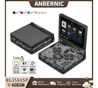 ANBERNIC RG35XXSP Flip Console di gioco portatile retrò 3.5 "IPS Console per videogiochi a conchiglia Linux Supporto a 64 bit 5GWiFi Bluetooth