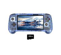ANBERNIC RG556 Console da Gioco Portatile Retrò con 8000+Classic Games, 5.48 IPS AMOLED Screen Console di gioco Android Regalo per Bambini Adulti ((4+256G)+128G)