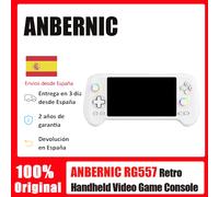 ANBERNIC RG557 Console da gioco retrò portatile Android 14 12g + 256g Display AMOLED 5,48 pollici 512g PS2 PSP Giochi RG 557