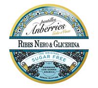 Anberries Classiche Ribes Nero e Glicerina Senza Zucchero