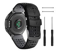 ANBEST Cinturino di ricambio per Garmin Forerunner 235/735XT/620/630/230/220, in silicone per Approach S20/Approach S5/Approach S6