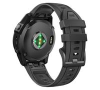 ANBEST Cinturino per Garmin Fenix 6 Pro/Fenix 7 Pro/Fenix 5/6/7, Bracciale di Ricambio Quick Fit da 22 mm in Silicone per Garmin Forerunner 945/965/955/Epix Gen 2/Instinct 2/Approach S62/S60