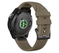 ANBEST Cinturino per Garmin Fenix 6X Pro/Fenix 7X Pro/Fenix 5X/6X/7X Cinturino di Ricambio Quick Fit da 26 mm in Silicone per Garmin Enduro 2/Epix Pro 51 mm/Descent MK3i/MK2/MK1