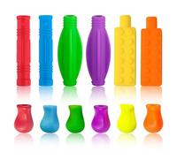 ANBET 12 coperture colorate per matite e impugnature per penna, in silicone sensoriale