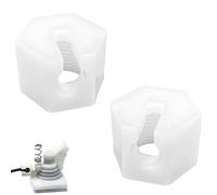 ANBOO 2 pezzi di ricambio per macchina di soda SodaStream, accessori per pezzi di ricambio SodaStream, raccordo tubo di ricambio, adatto per SodaStream Crystal 1.0 & 2.0