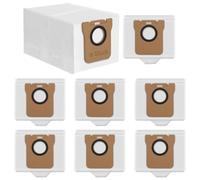 ANBOO 8 sacchetti per aspirapolvere compatibili con Dreame L10s Ultra, L20 Ultra, L10 Ultra & compatibile con stazione base per robot aspirapolvere X10+, grandi capacità 2,5 l