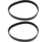 ANBOO Cinghie dentate in gomma di ricambio per tosaerba Bosch Rotak 320, 7 costole, ad anello chiuso, 2 pezzi, compatibili con tosaerba Bosch Rotak 320, 16 mm di larghezza e 451 mm di circonferenza