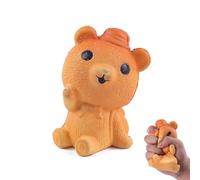 Anboor Squishy Orso giocattolo per bambini, animali che crescono lentamente, squishy, jumbo, grande scommettitore antistress, simpatico giocattolo gigante