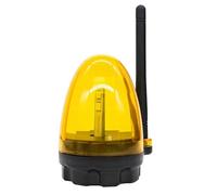 ANBWEHR Luce lampeggiante a LED per porta del garage, 12 V-265 V AC/DC, luce stroboscopica di sicurezza, compatibile con motori Schartec per cancello girevole e scorrevole,giallo