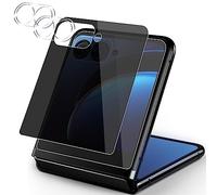 Anbzsign Pellicola protettiva per la privacy per Motorola Razr 40 Ultra (2023) [2 pezzi] Pellicola protettiva per obiettivo della fotocamera, vetro temperato anti-spia, durezza 9H, confezione da 2
