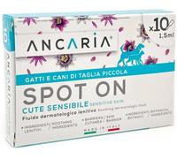 ANCARIA Spot On per Gatti e Cani di Taglia Piccola 10 PIPETTE