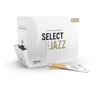 Ance D'Addario Organic Select Jazz, taglio francese, per sax tenore, durezza 3 Soft, confezione da 25